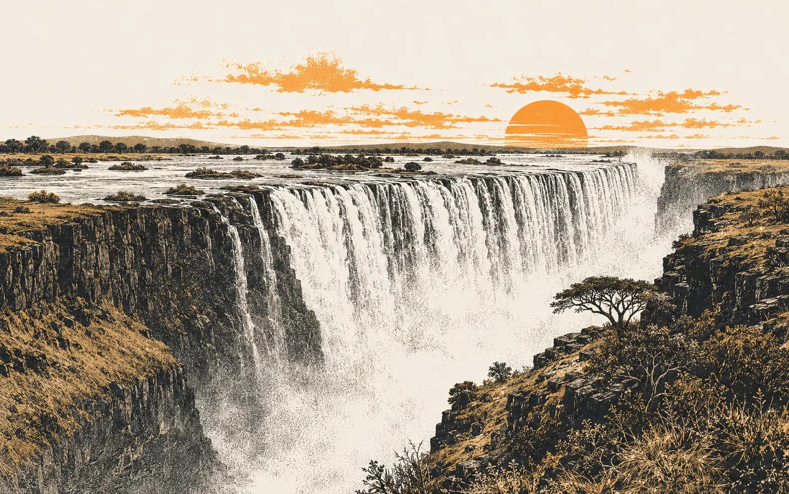 Victoria Falls — Zimbabwe / Zambia