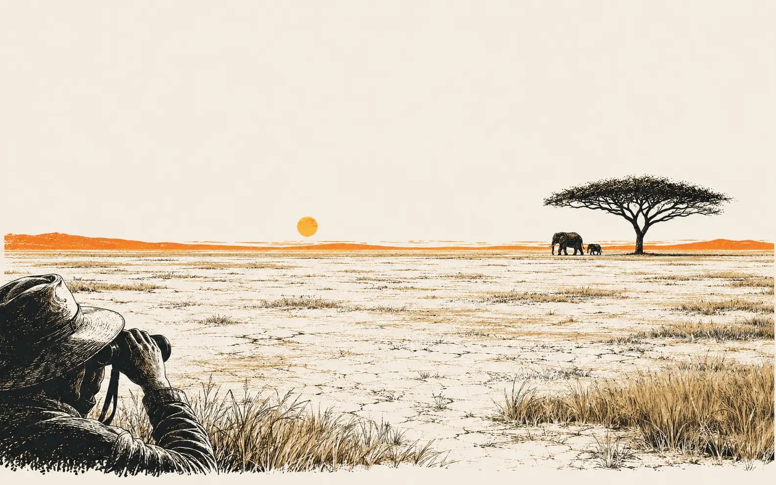 Illustration for: Responsible wildlife viewing