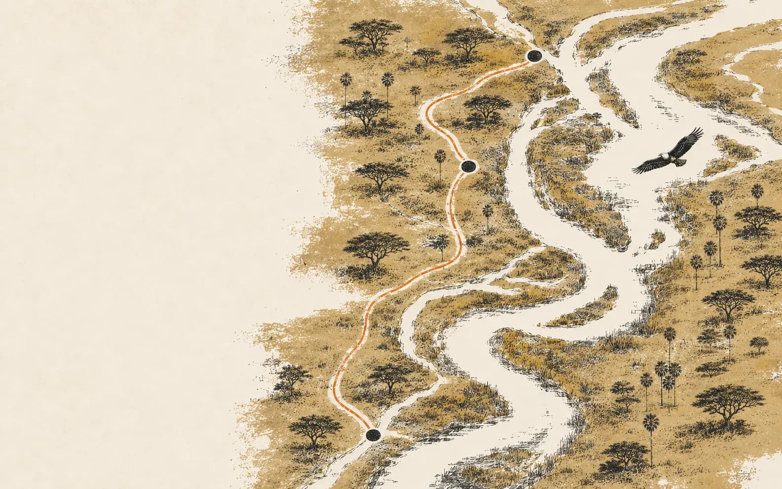 Illustration for: Planning a route through the Zambezi Region