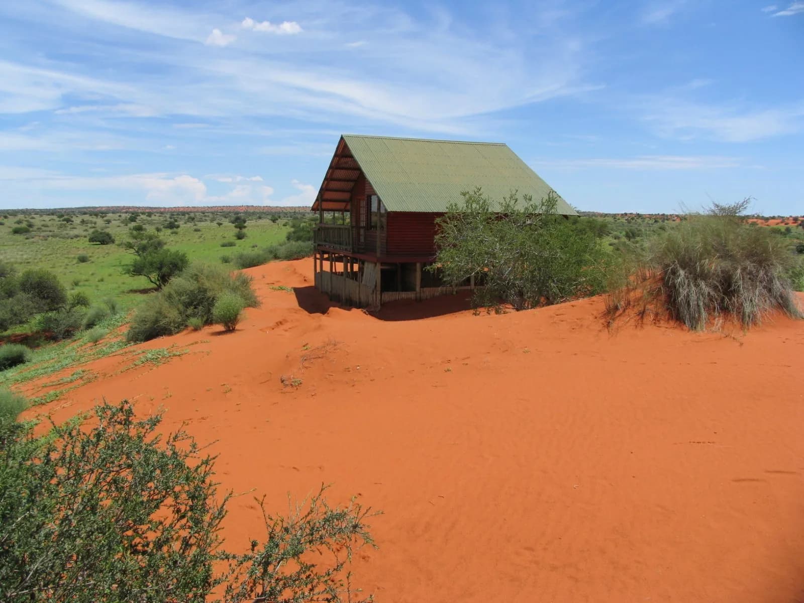 The Dune Cabins in Kalahari